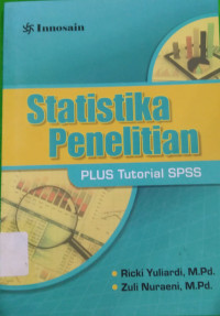 Image of STATISTIKA PENELITIAN PLUS TUTORIAL SPSS