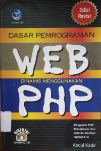 Image of DASAR PERMOGRAMAN WEB DINAMIS MENGGUNAKAN PHP