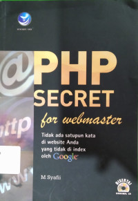 Image of PHP SECRET FOR WEBMASTER