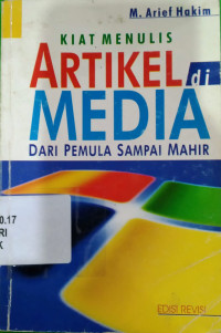Image of KIAT MENULIS ARTIKEL MEDIA DARI PEMULA SAMPAI MAHIR