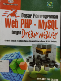 Image of DASAR PEMROGRAMAN WEB PHP-MYSQL DENGAN DREAMWEAVER