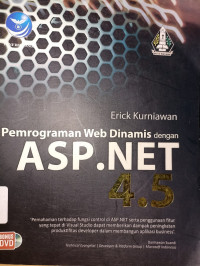 Image of PEMROGRAMAN WEB DINAMIS DENGANASP, NET 4.5
