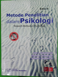 Image of Metode penelitian dalam psikologi