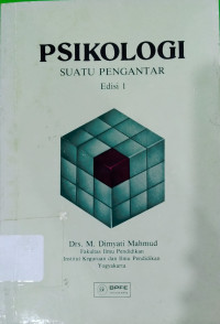 Image of PSIKOLOGI SUATU PENGANTAR