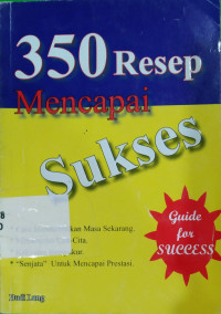 Image of 350 RESEP MENCAPAI SUKSES