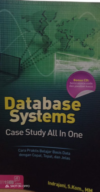 Image of DATA BASE SYSTEMS CASE STUDY ALL IN ONE