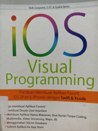 Image of IOS VISUAL PROGRAMMING