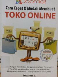 Image of JOOMLA CARA CEPAT DAN MUDAH MEMBUAT TOKO ONLINE