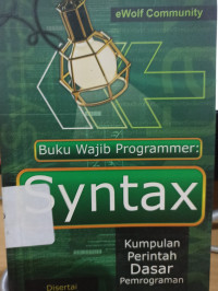 Image of buku wajib programmer syntax