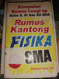 Image of RUMUS KANTONG FISIKA SMA