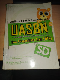 Image of LATIHAN SOAL DAN PEMBAHASAN UASBN ILMU PENGETAHUAN ALAM