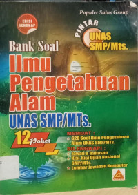 Image of BANK SOAL ILMU PENGETAHUAN ALAM