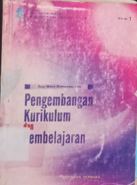 Image of PENGEMBANGAN KURIKULUM DAN PEMBELAJARAN