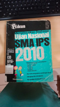 Image of MENYELESAIKAN SOAL-SOAL UJIAN NASIONAL SMA IPS 2010