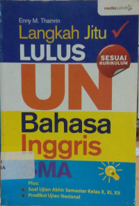 Image of LANGKAH JITU LULUS UN BAHASA INGGRIS SMA