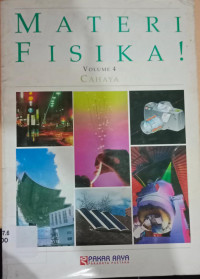 Image of MATERI FISIKA VOLUME 4 CAHAYA