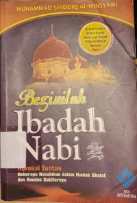 Image of BEGINILAH IBADAH NABI
