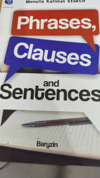 Image of PHRASES,CLAUSES AND SENTENCES