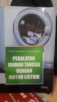 Image of PERALATAN RUMAH TANGGA DENGAN MOTOR LISTRIK