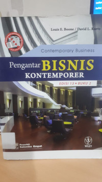 Image of CONTEMPORARY BUSINESS PENGANTAR BISNIS KONTEMPORER