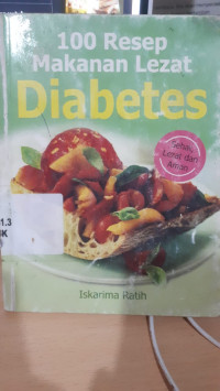 Image of 100 RESEP MAKANAN LEZAT DIABETES