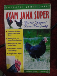 Image of AYAM JAWA SUPER POSTUR NEGERI RASA KAMPUNG
