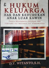 Image of Hukum keluarga hak dan kedudukan anak luar kawin