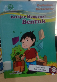 Image of Belajar mengenal bentuk untuk anak usia 2-4 tahun