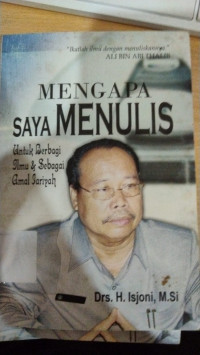 Image of Mengapa Saya Menulis