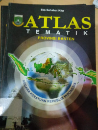 Image of ATLAS TEMATIK PROVINSI BANTEN