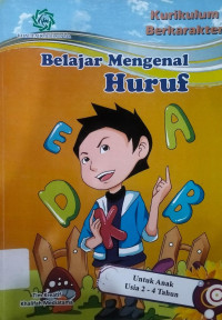 Image of Belajar mengenal huruf untuk anak usia 2-4 tahun