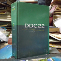 Image of DDC 22 DEWEY DECIMAL CLASSIFICATION EDITION 22 VOLUME 3