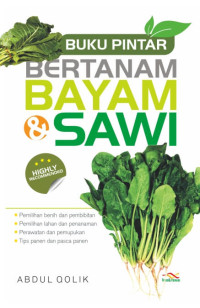 Image of buku pintar bertanam bayam dan sawi
