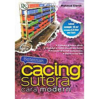 Image of beternak cacing sutera cara modern