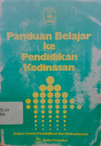 Image of PANDUAN BELAJAR KE PENDIDIKAN KEDINASAN