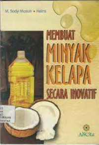 Image of Membuat minyak kelapa secara inovatif