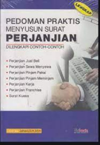 Image of Pedoman praktis menyusun surat perjanjian beserta contoh-contoh