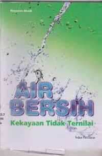 Image of AIR BERSIH kekayaan tidak ternilai