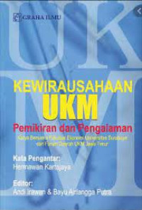 Image of Kewirausahaan UKM : pemikiran dan pengalaman