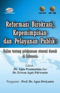 Image of REFOR,ASI BIKRASI, KEPEMIMPINAN DAN PELAYANAN PUBLIK