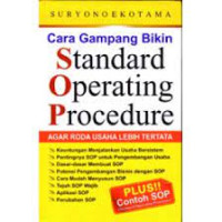 Image of CARA GAMPANG BIKIN STANDARD OPERATING PROCEDURE