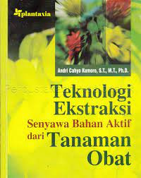 Image of TEKNOLOGI EKSTRAKSI SENYAWA BAHAN AKTIF DARI TANAMAN OBAT