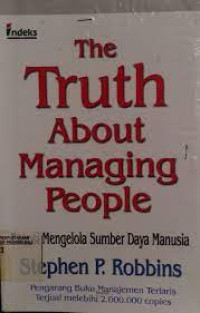 Image of THE TRUTH ABOUT MANAGING POEPLE