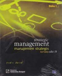 Image of STRATEGIC MANAGEMENT MANAJEMEN STRATEGIS KONSEP EDISI 10
