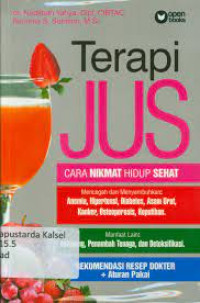 Image of Terapi jus cara nikmat hidup sehat