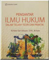 Image of Pengantar ilmu hukum dalam telaah teori dan praktik