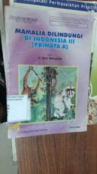 Image of MAMALIA DILINDUNGI DI INDONESIA III (PRIMATA A)