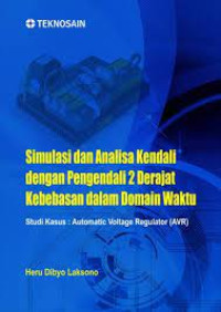 Image of SIMULASI DAN ANALISA KENDALI DENGAN2 DERAJAT KEBEBASAN DALAM DOMAIN WAKTU