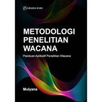 Image of METODOLOGI PENELITIAN WACANA