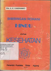Image of BIMBINGAN ROHANI HINDU DALAM KESEHATAN